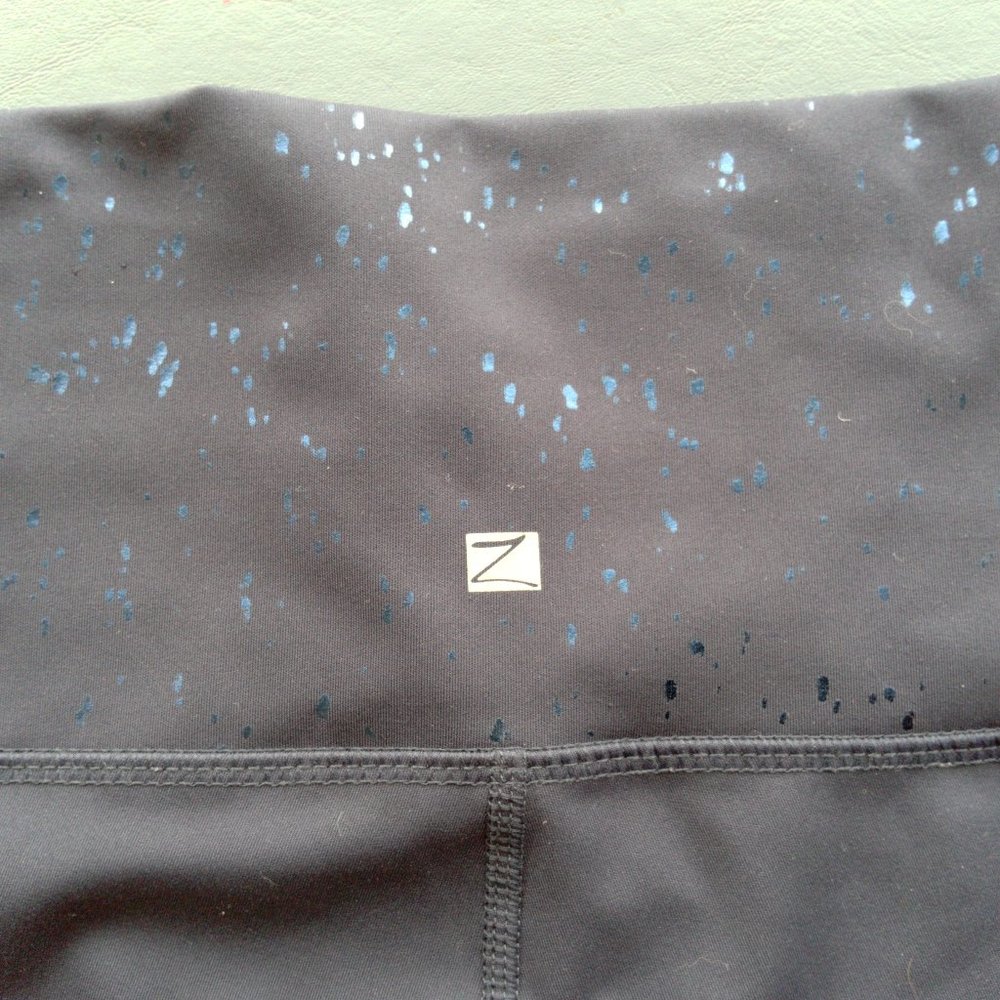 Zobha Shine Leggings High Waisted Navy Ombré S - Picture 4 of 8